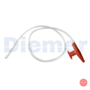 Sonda Aspiracion con Control Nº 18 Rojo